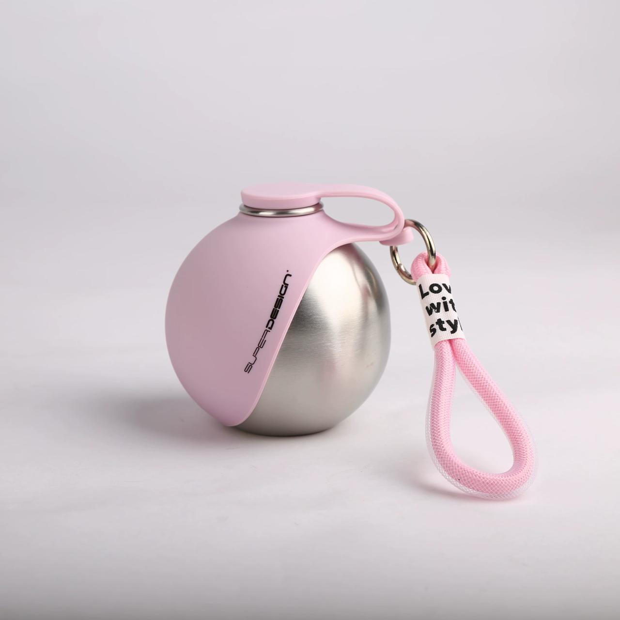 botella portatil para mascotas 2 en 1